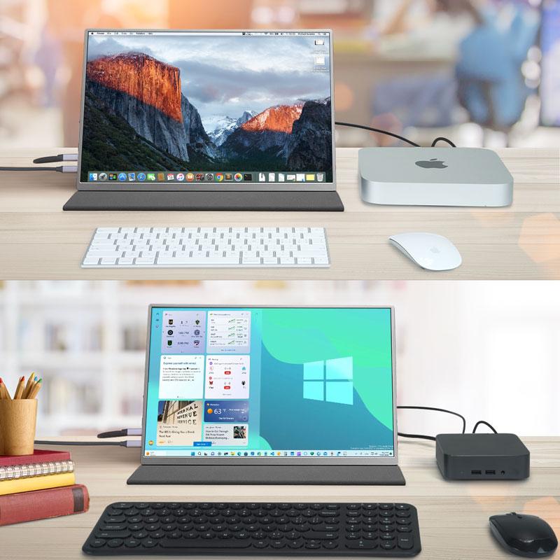 Intehill U13NA จอมอนิเตอร์พกพา 13.4 นิ้ว 4K+ (3840×2400) 60Hz IGZO