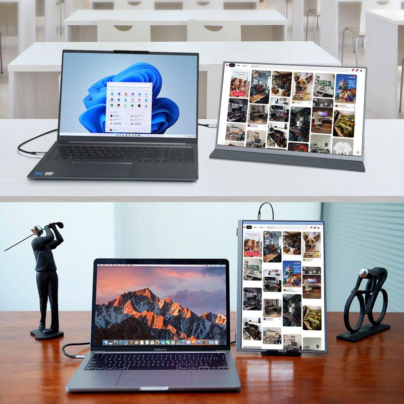 Intehill U13NA จอมอนิเตอร์พกพา 13.4 นิ้ว 4K+ (3840×2400) 60Hz IGZO