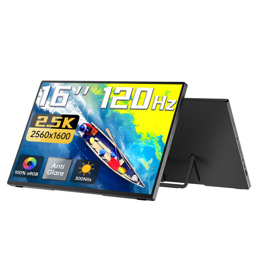 Intehill Q16ZB จอพกพา 2K 16 นิ้ว (2560×1600) 120Hz IPS จอแยก