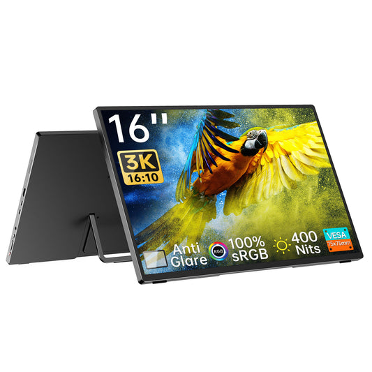 Intehill U16ZA จอคอม 3K พกพา 16 นิ้ว (3072×1920) 60Hz IPS