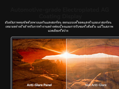 Intehill LR13U จอคอมพกพาแบบคู่ 13.4 นิ้ว x2 4K+ (3840×2400) 60Hz IGZO สำหรับแล็ปท็อประดับไฮเอนด์ 13-15 นิ้ว