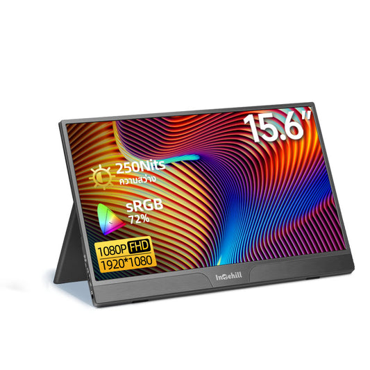 Intehill F15NB จอคอม 15.6 นิ้ว FHD 1080p (1920×1080) 60Hz IPS จอแยก